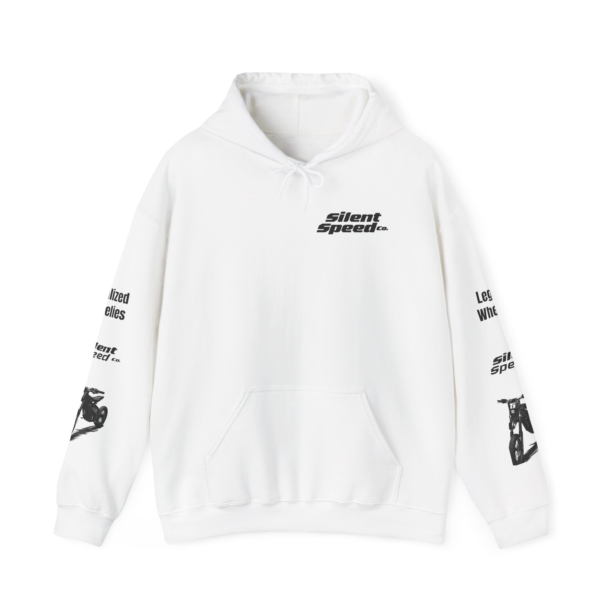 Special Edition Silent Speed Co. Logo Hoodie — Streetwear Emoto graphic Pullover