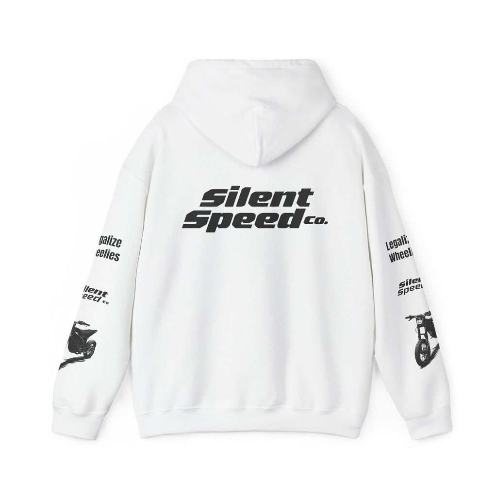 Silent Speed Co. Logo Hoodie — Streetwear Motorsport Pullover