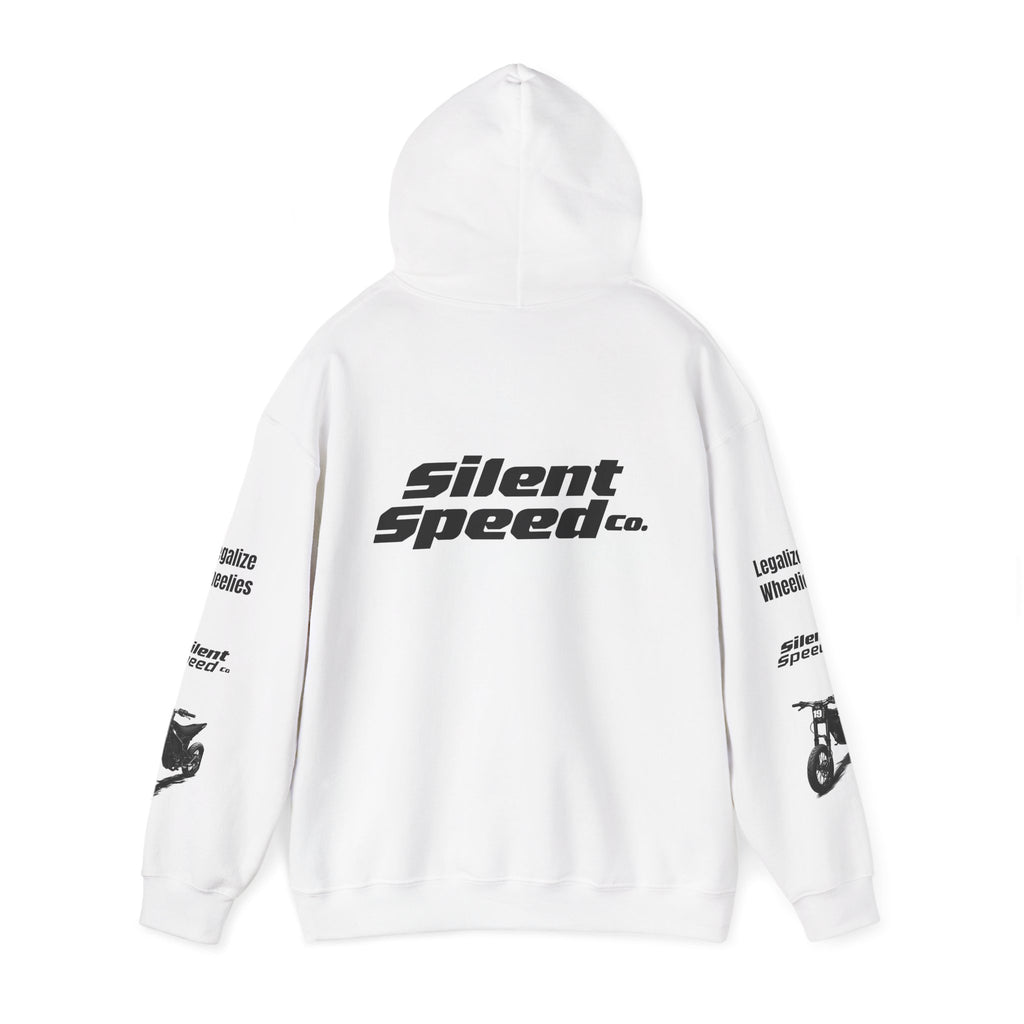 Silent Speed Co. Logo Hoodie — Streetwear Motorsport Pullover