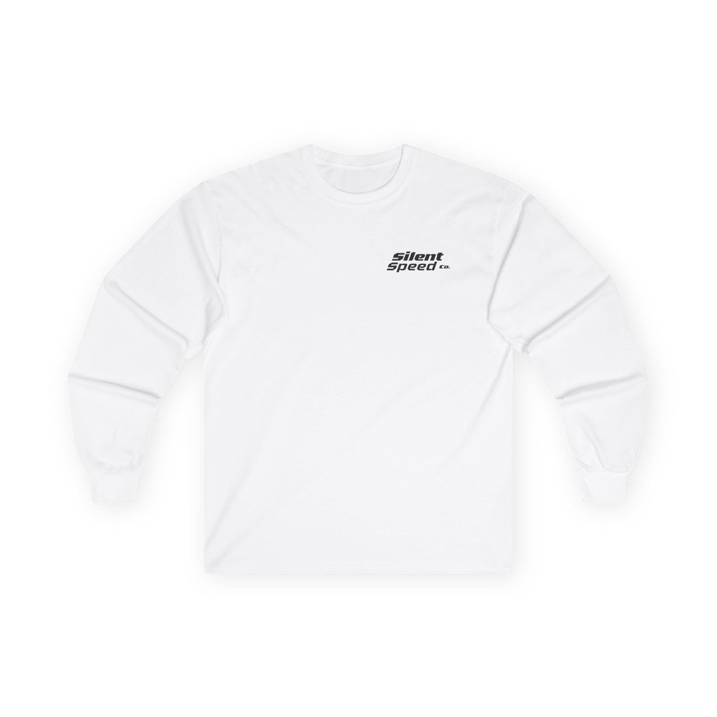 Long Sleeve Tee — "Legalize Wheelies" Motorcycle Streetwear
