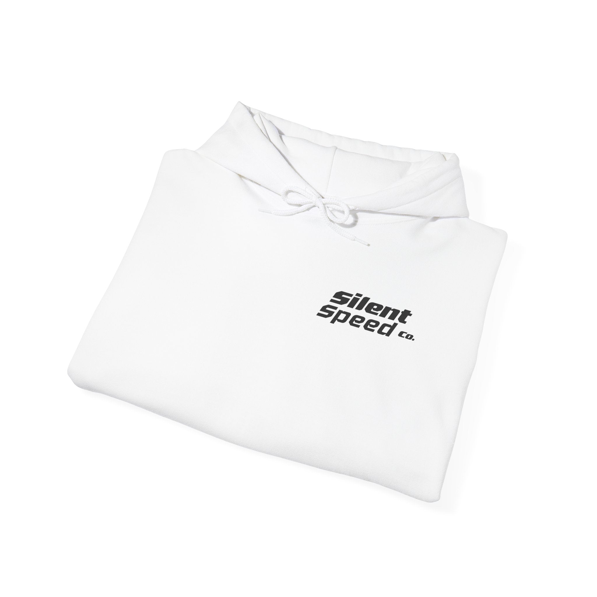 Motorcycle Hoodie - 'Silent Speed' Minimal Moto Graphic Sweatshirt